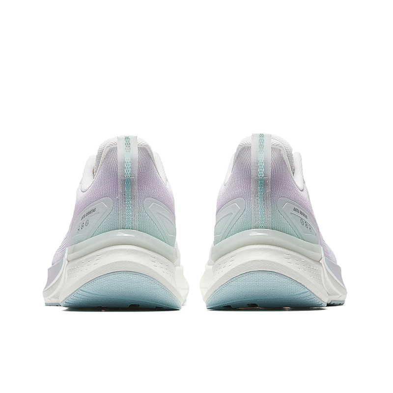 Anta Hydrogen Run 7 Slip Resistant Abrasion Resistant Low top Casual Running Shoes Women’s White Purple