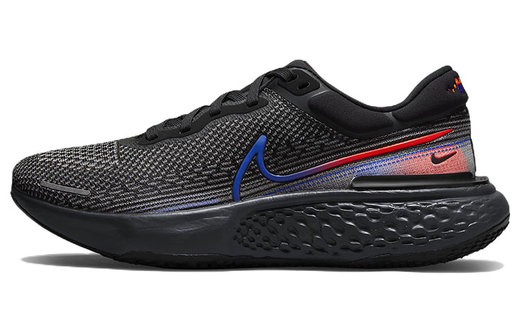 Nike ZoomX Invincible Run Flyknit Black Bright Crimson Racer Blue