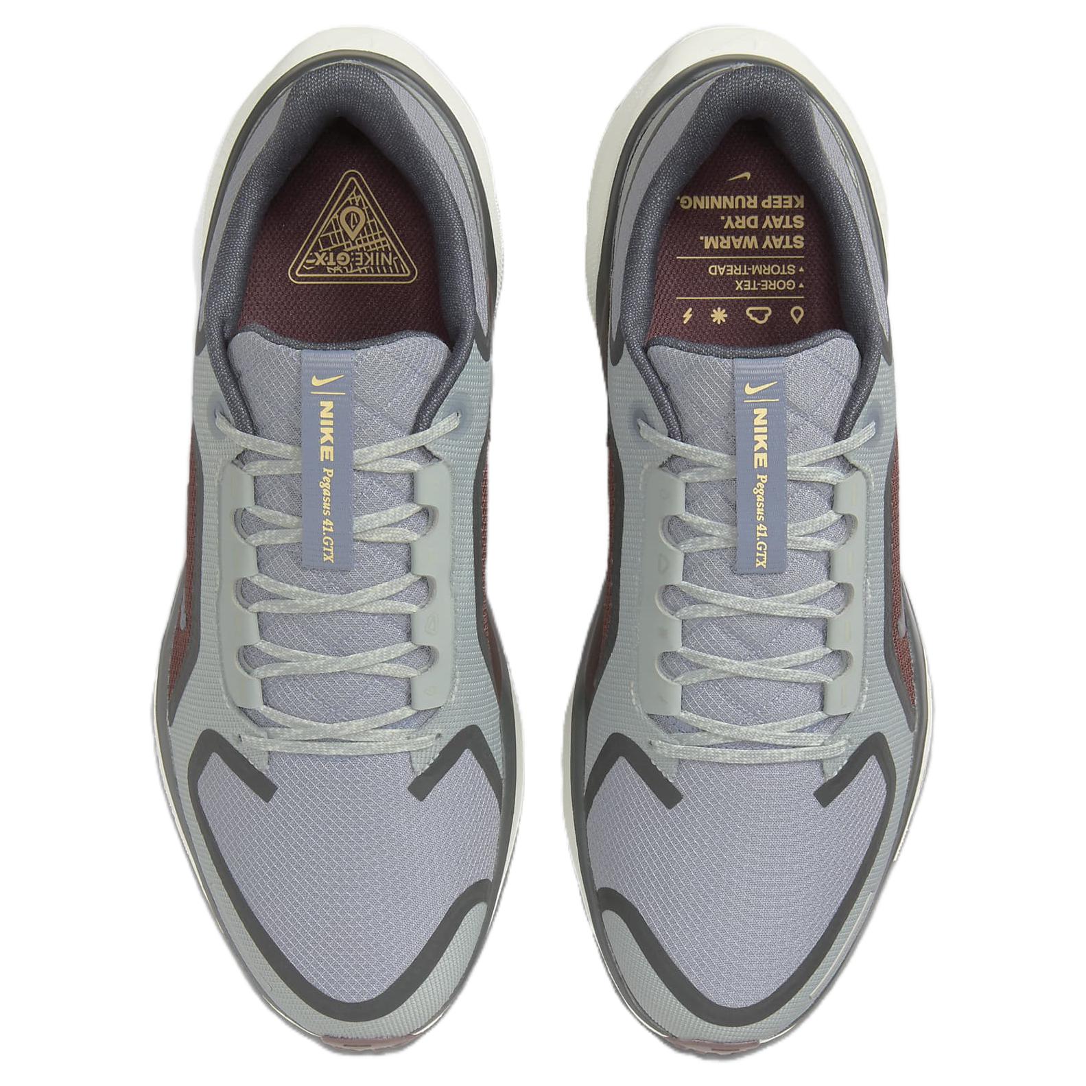 Nike Air Zoom Pegasus 41 Gore Tex Light Pumice Burgandy Crush