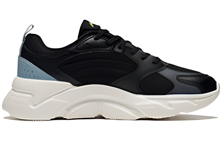 Li Ning Comfortable Textile, Leather Cushioning Slip Resistant Abrasion Resistant Breathable Lightweight Low top