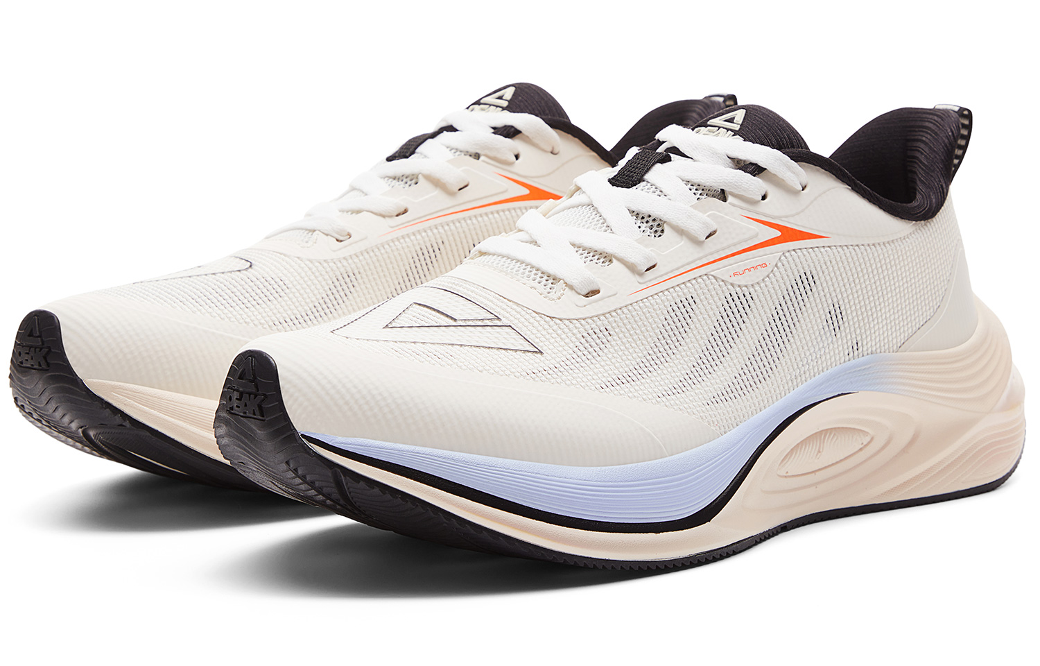 PEAK Low top Running Shoes Men’s Milk White Blue