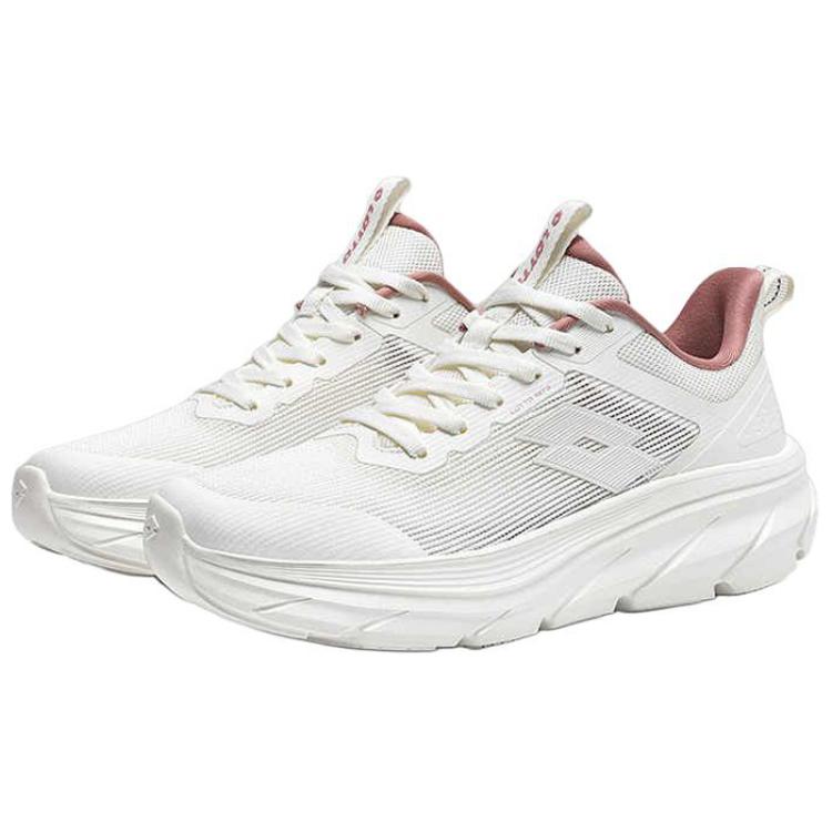 LOTTO Textile, TPU Cushioning, Wear Resistant Low top Running Shoes Women’s White