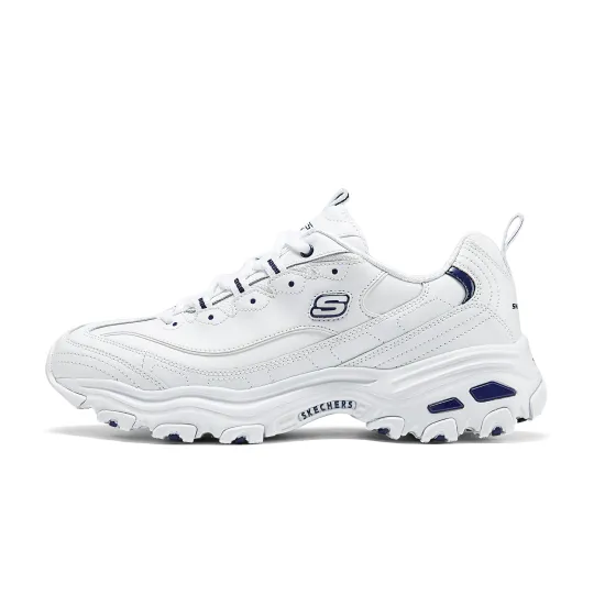 Skechers D'Lites 1.0 Height Increasing Low top Chunky Sneakers Men's White