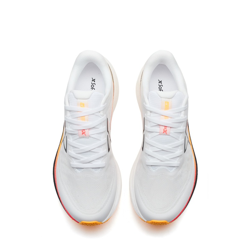 XTEP 5 Speed 3 Low top Casual Running Shoes Men’s White Orange