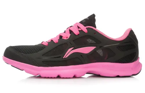Li Ning Running Shoes Women's Low Top Black/Pink