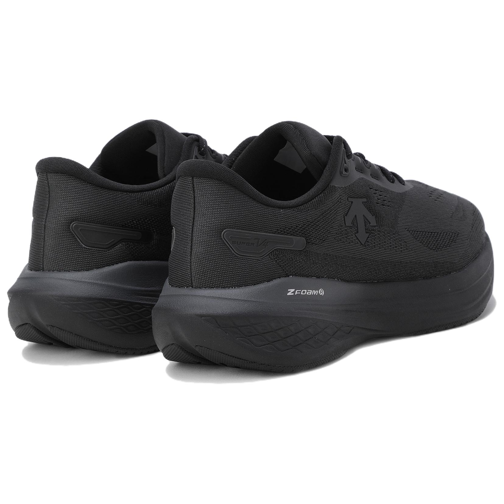 DESCENTE Energize Super V4 Low top Casual Running Shoes Unisex Black