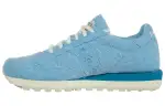 Saucony Jazz Original Jazz Original Slip Resistant Abrasion Resistant Low top Running Shoes Women's Blue Beige