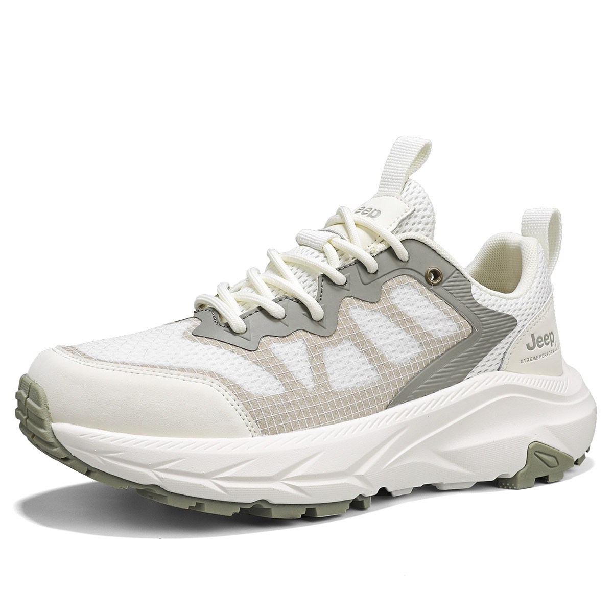 Jeep Outdoor Shoes Men’s Beige Green
