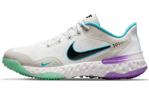 Nike Alpha Huarache Elite 3 Turf White Peach Cream