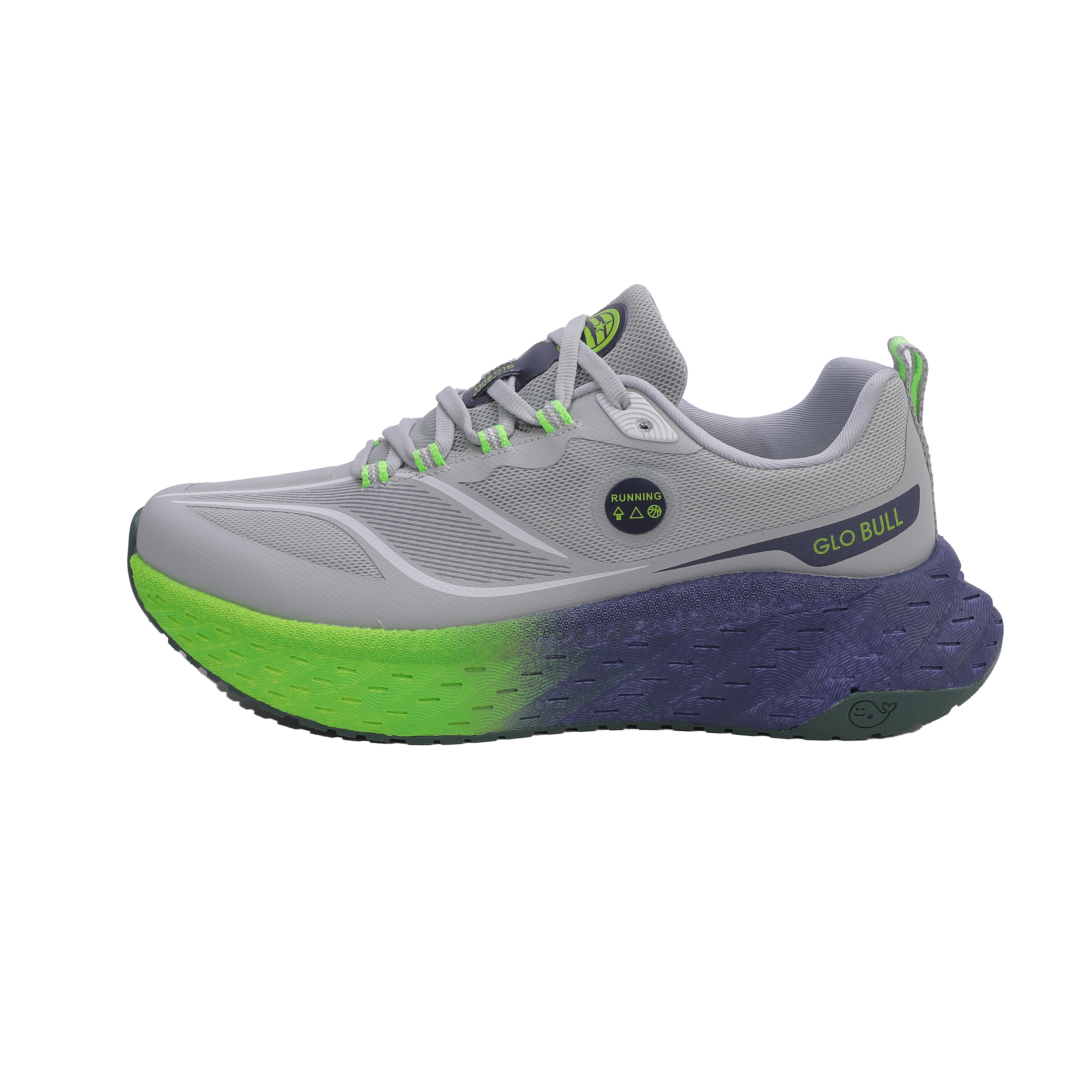 GLO BULL Cushioning Slip Resistant Abrasion Resistant Breathable Lightweight Rebound