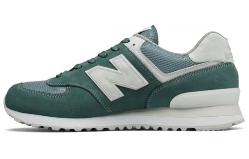 New Balance NB 574 Running Shoes Unisex Low Top Green/White