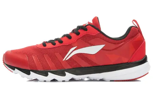 Li Ning Running Shoes Men's Low Top Red/Black