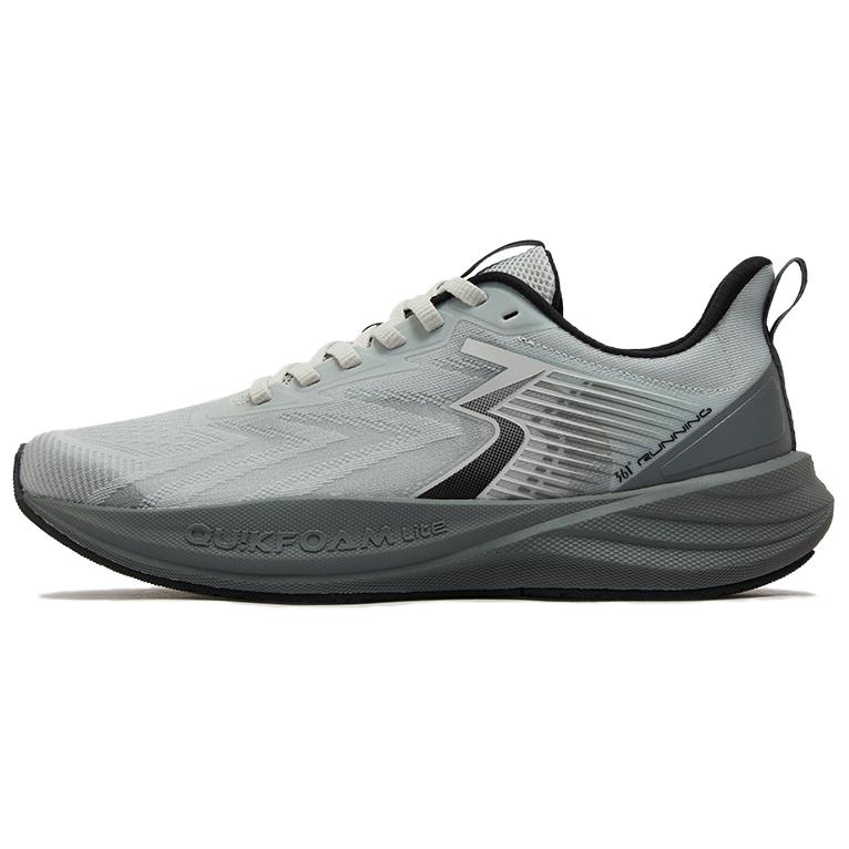 361° Slip Resistant Abrasion Resistant Slip Resistant Abrasion Resistant Low top Casual Sprint Running Shoes Men’s Gray