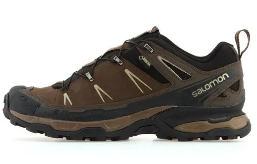 SALOMON Outdoor Shoes Men's Low Top Black/Brown