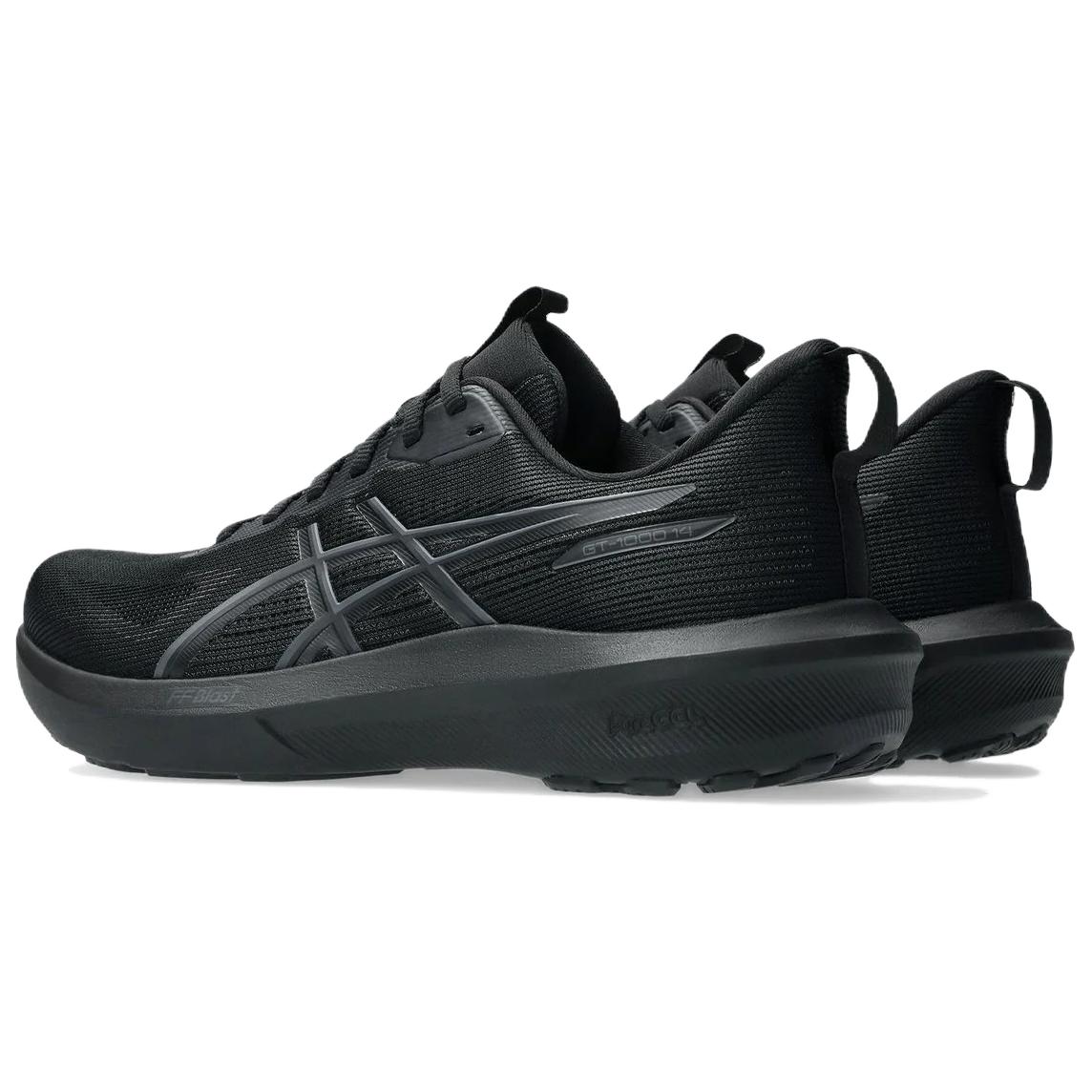 ASICS GT 1000 14 Mesh Abrasion Resistant Breathable Low top Casual Running Shoes Men’s Black