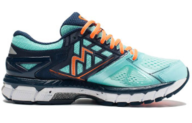 361° Mesh Cushioning Slip Resistant Coverage Moisture Wicking Low top Running Shoes Women’s Blue Green