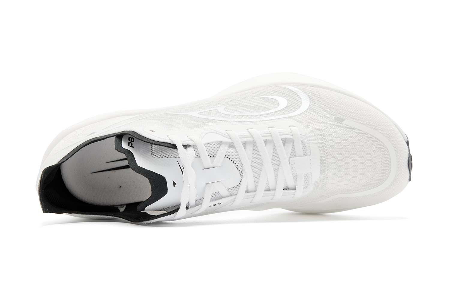 QIAODAN Flying Shadow PB3 Enhanced Running Shoes Men’s Low Top Jordan White Black