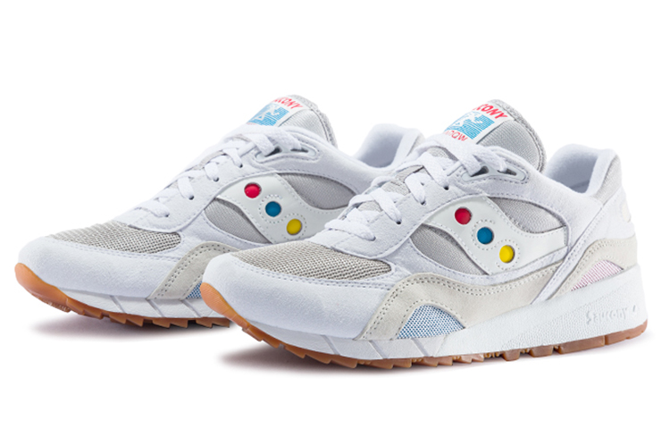Saucony Shadow 6000 White Multi Color Billy’s