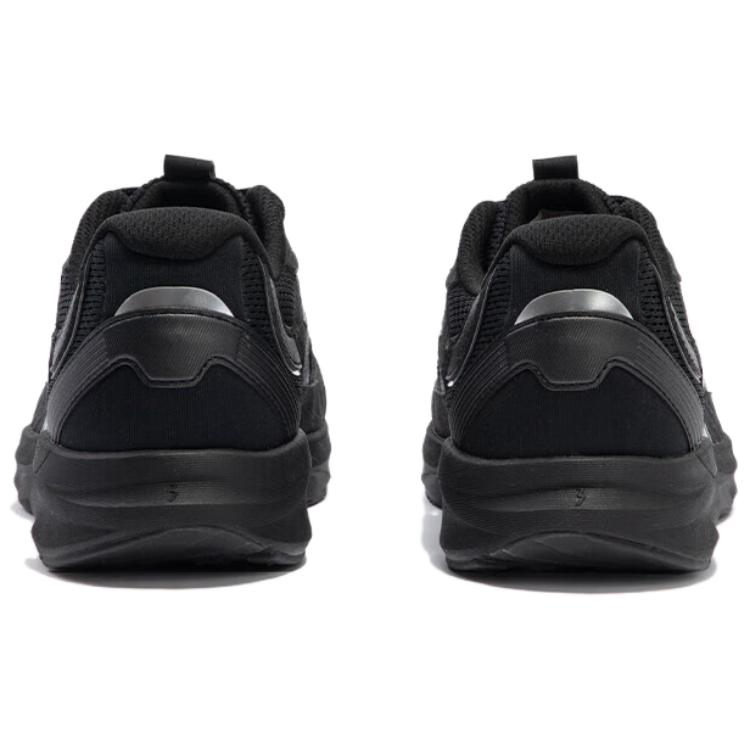 361° Abrasion Resistant Low top Running Shoes Men’s Black Silver