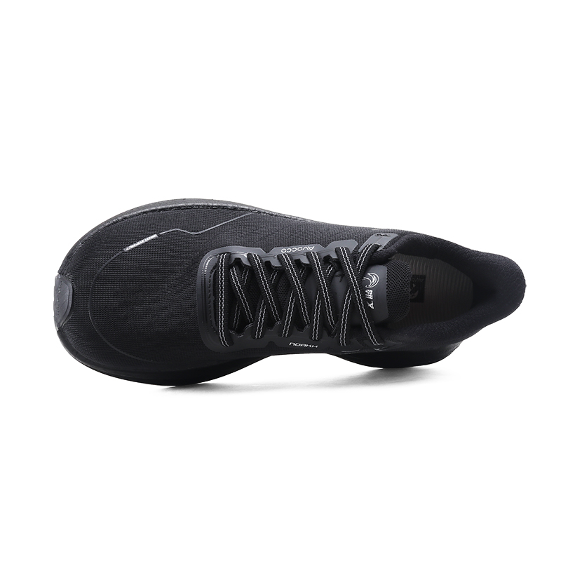 AVOCCO Cushioning Low top CPU Outsole Running Shoes Unisex Black Noah
