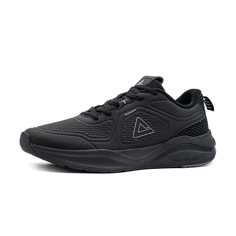 PEAK Slip Resistant Abrasion Resistant Low top Casual Running Shoes Men’s Black