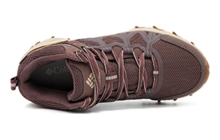 Columbia Comfortable Cushioning, Wear Resistant Mid top Outdoor Shoes Women’s Brown Red