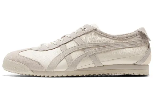 Onitsuka Tiger Onitsuka Tiger MEXICO 66 SD VIN retro wear-resistant low-top casual urban commuting running shoes for men and women, cream white