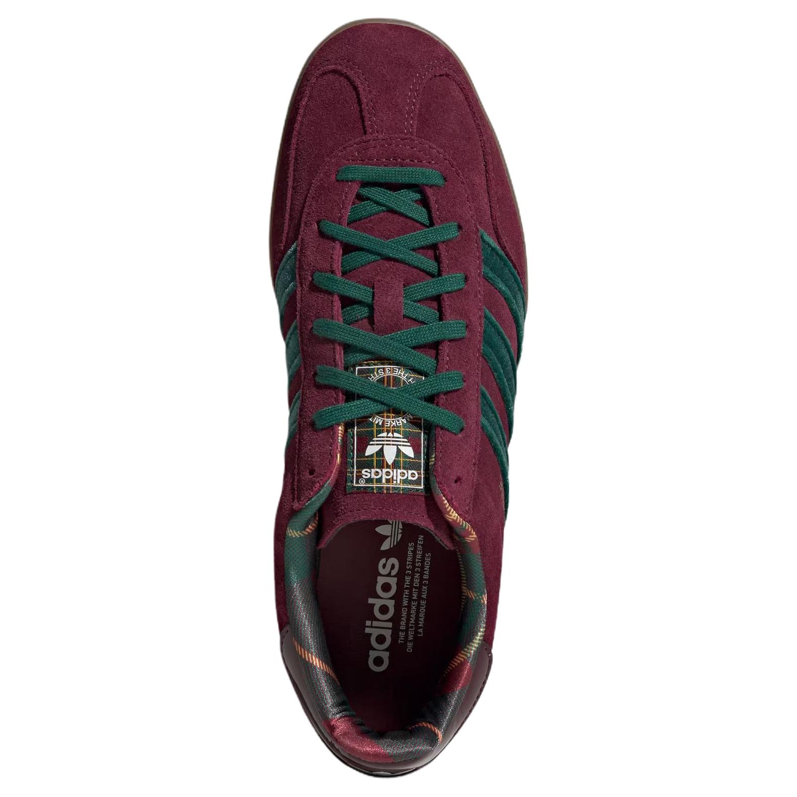 Кеды adidas originals GAZELLE INDOOR (красные) — фото 3