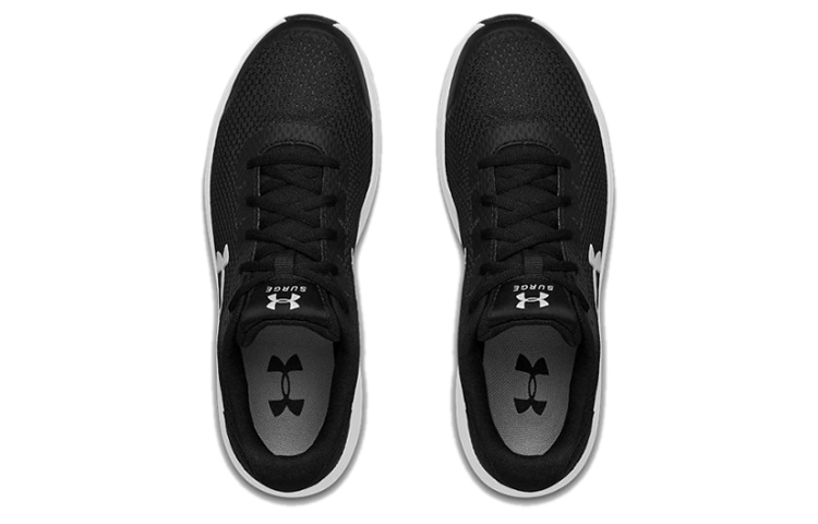 Мужские кроссовки Under Armour Surge 2 (черные) — фото 4