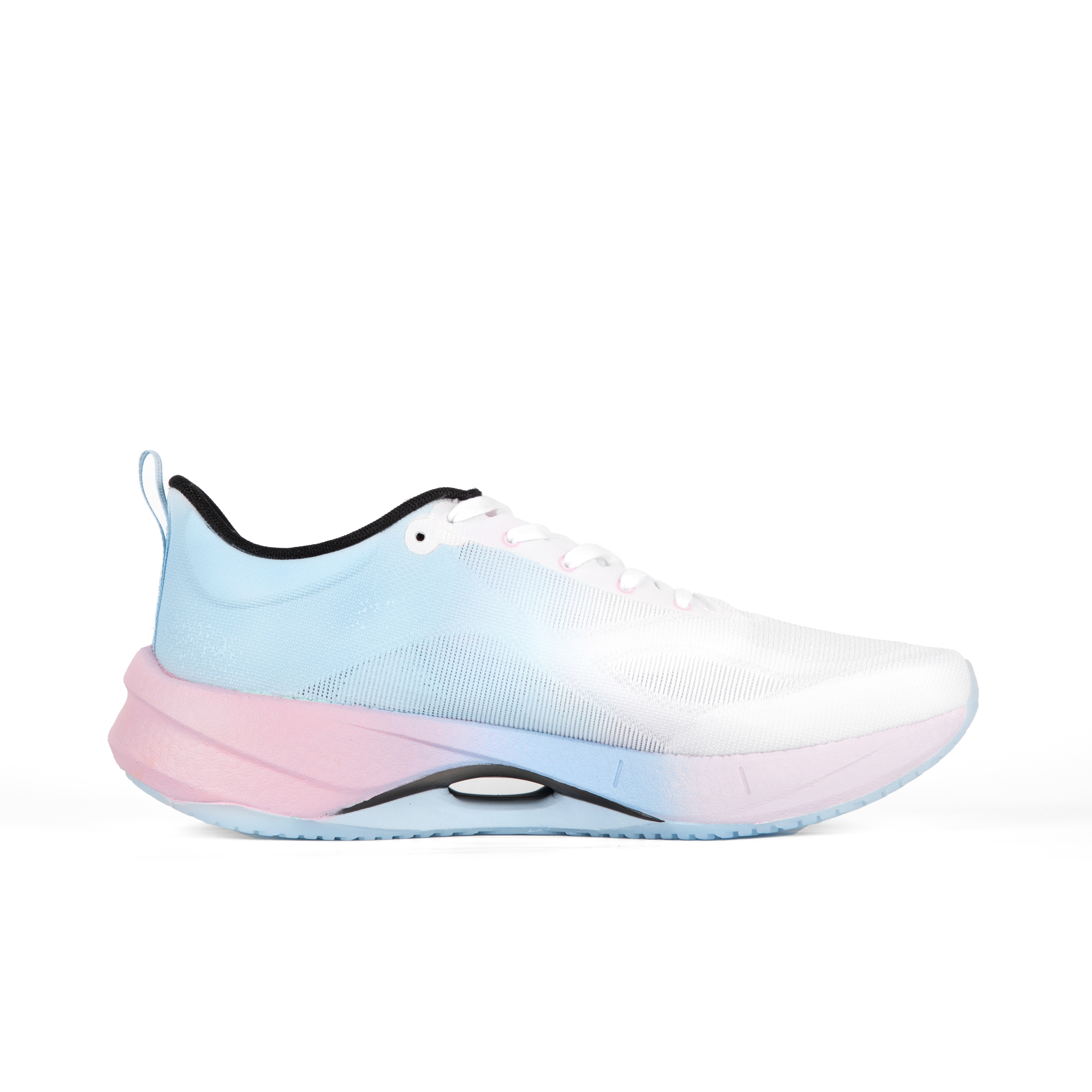 Li Ning Super Light 21 Cushioning, Wear Resistant Low top Casual Running Shoes Unisex Ice Blue Pink