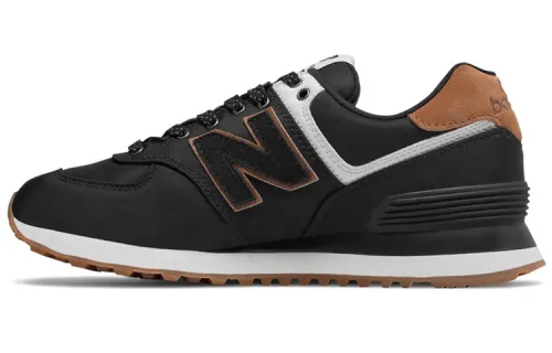 New Balance 574 Black/Brown Women's