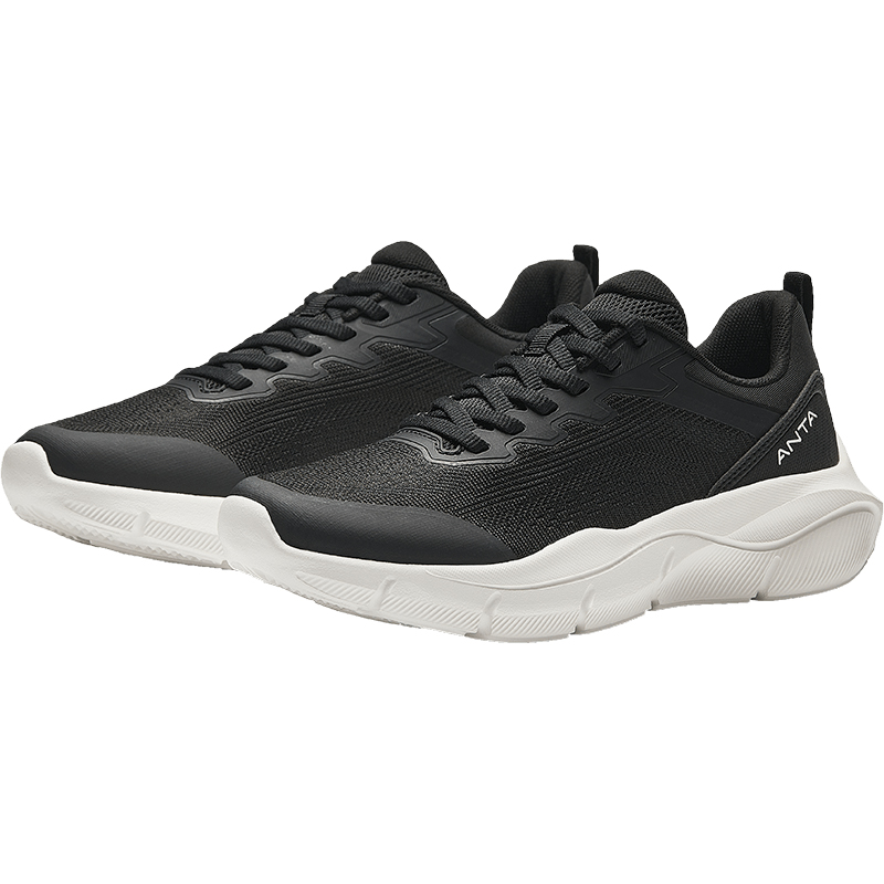 Anta Cushioning Slip Resistant Cushioning Slip Resistant Low top Casual Running Shoes Women’s Black