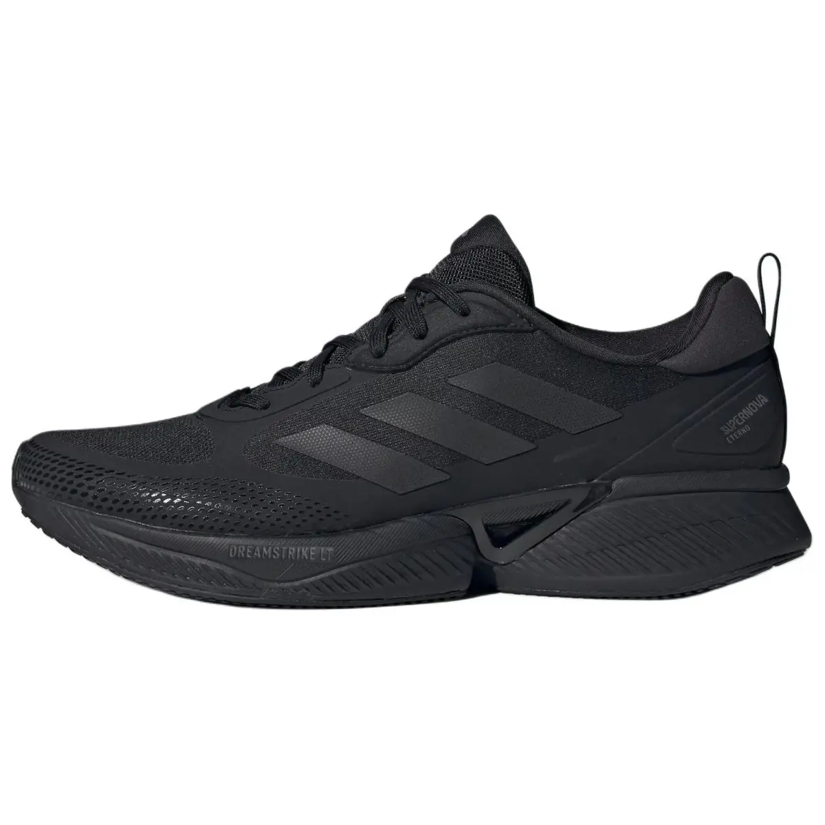 Adidas Supernova Eterno Soft And Comfortable Low top Running Shoes Unisex Black