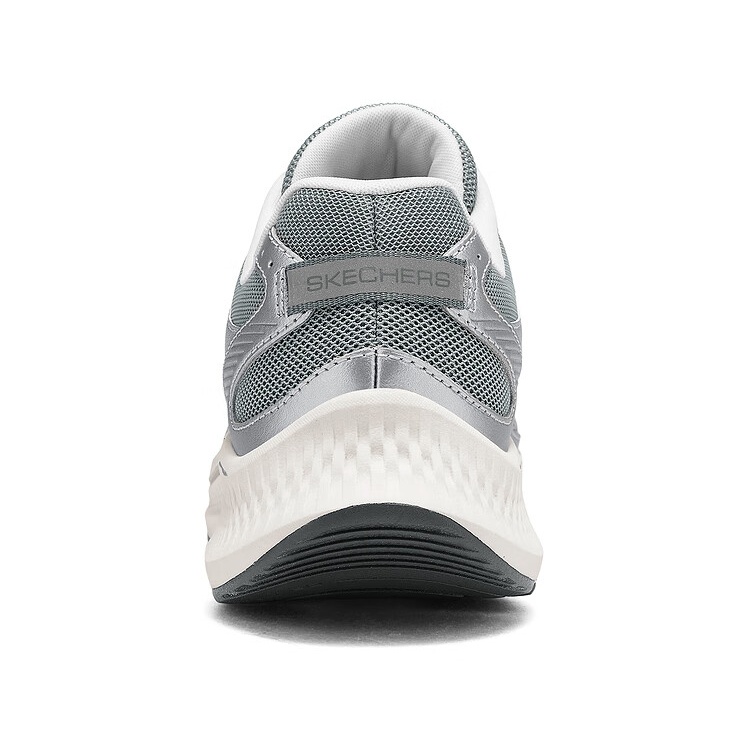 Skechers Textile, Synthetic Leather Lightweight Support Cushioning Breathable Rebound Low top Running Shoes Women’s