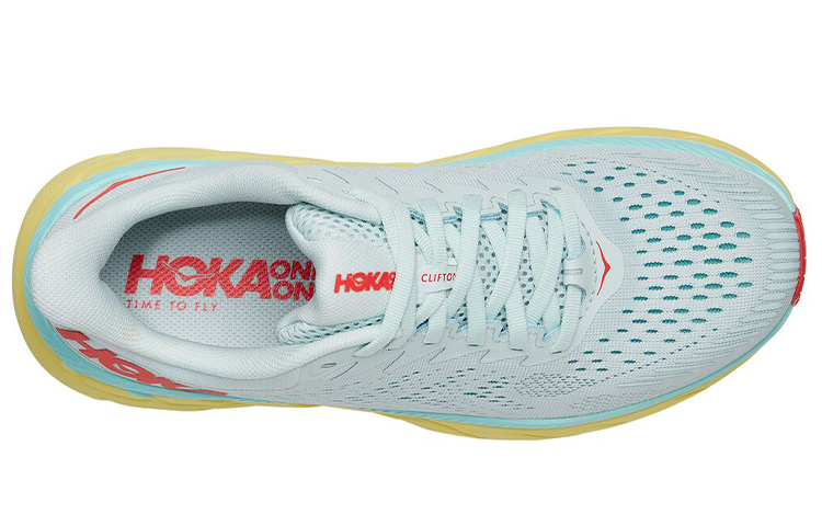 HOKA ONE ONE Clifton 7 ‘Morning Mist Hot Coral’ Women’s