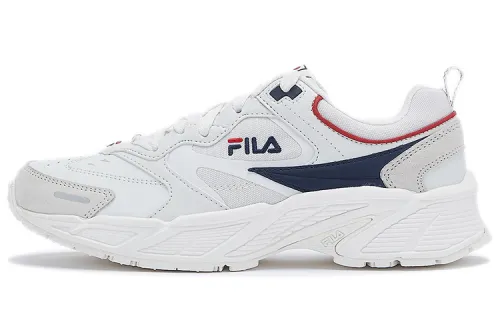 FILA Recurtion 2 Low top Running Shoes Unisex White Blue Red Korean Style