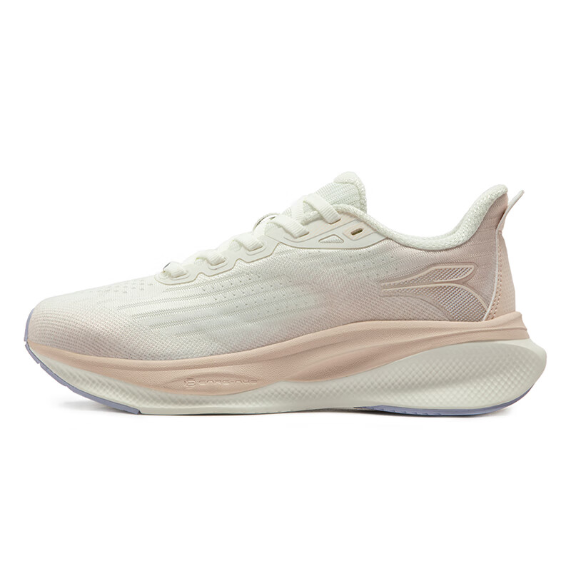 361° Magic Carpet Slip Resistant And Breathable Low top Casual City Commuting Running Shoes Women’s White Pink