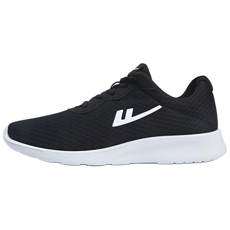 Warrior Comfortable Slip Resistant, Abrasion Resistant, Rebound Low top Running Shoes Men’s Black