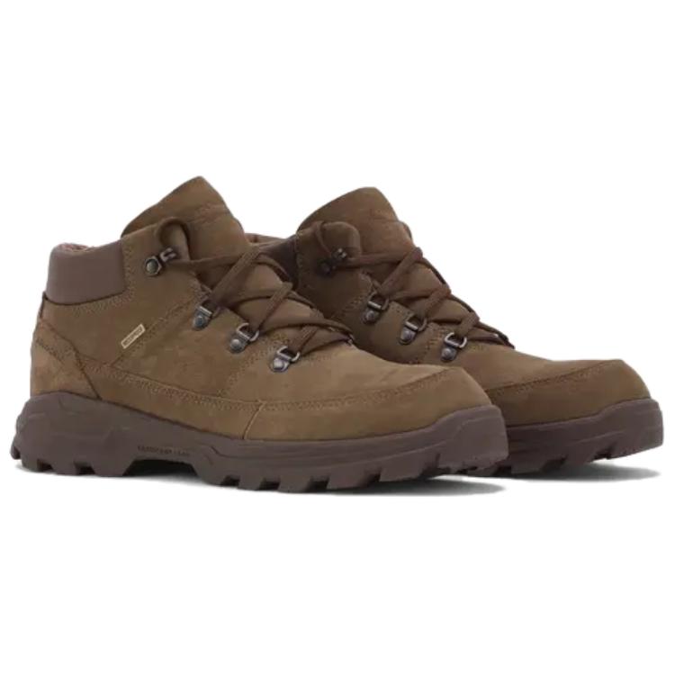 DECATHLON Cushioning, Wear Resistant Mid top Outdoor Shoes Men’s Brown