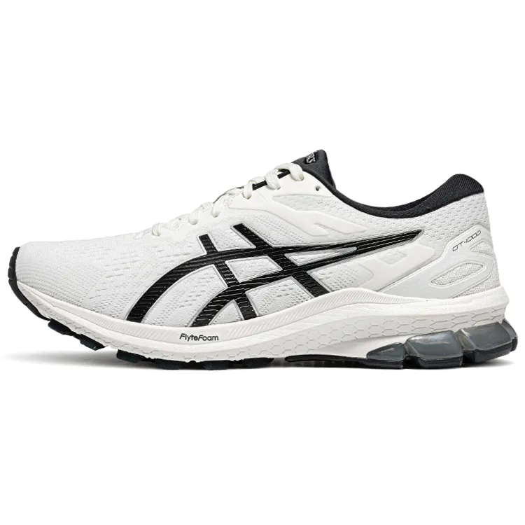 ASICS GT 1000 10 Abrasion Resistant Breathable Low top Running Shoes Women's White Black