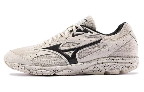 Mizuno Spark 3 Casual Shoes Cushioning Slip Resistant Abrasion Resistant Breathable Low top Shoe Unisex Beige Yellow