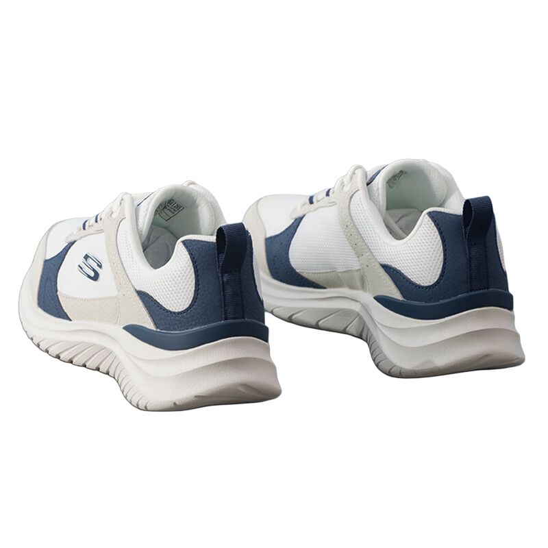 Skechers FLECTION 3.0 Abrasion Resistant Breathable Running Shoes Men’s Ecru