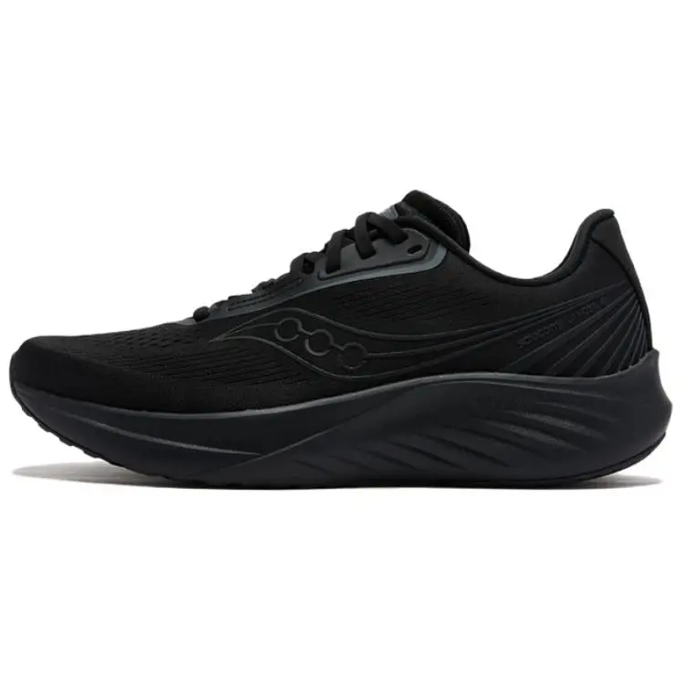 Saucony LANCER Gun Rider 4 Racing Training Running Shoes Unisex Black