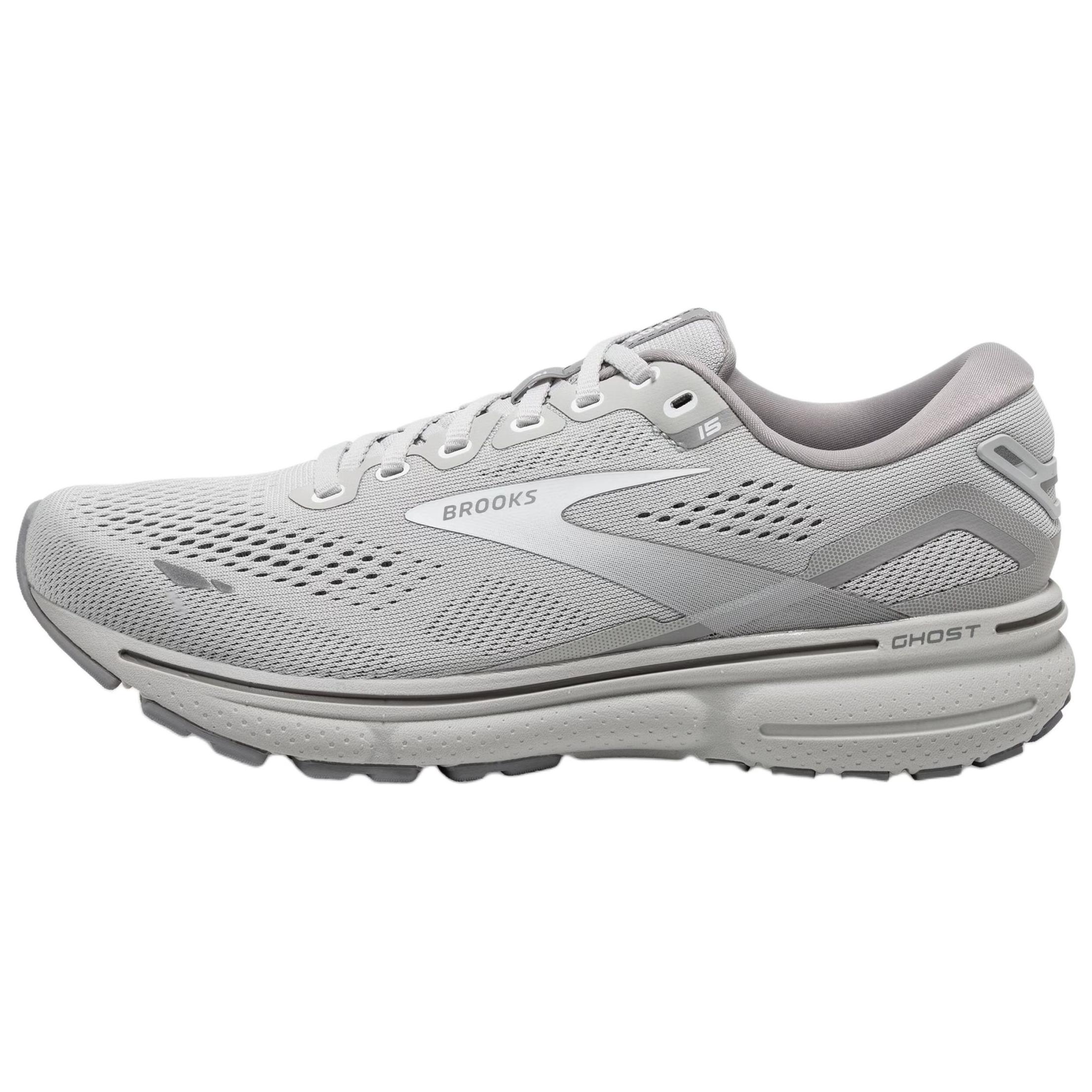 Brooks Ghost 15 Slip Resistant Abrasion Resistant Low top Running Shoes Women’s Gray