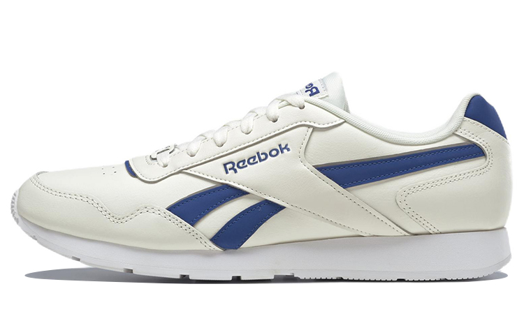 Reebok Royal Glide Low top Running Shoes Beige White Blue