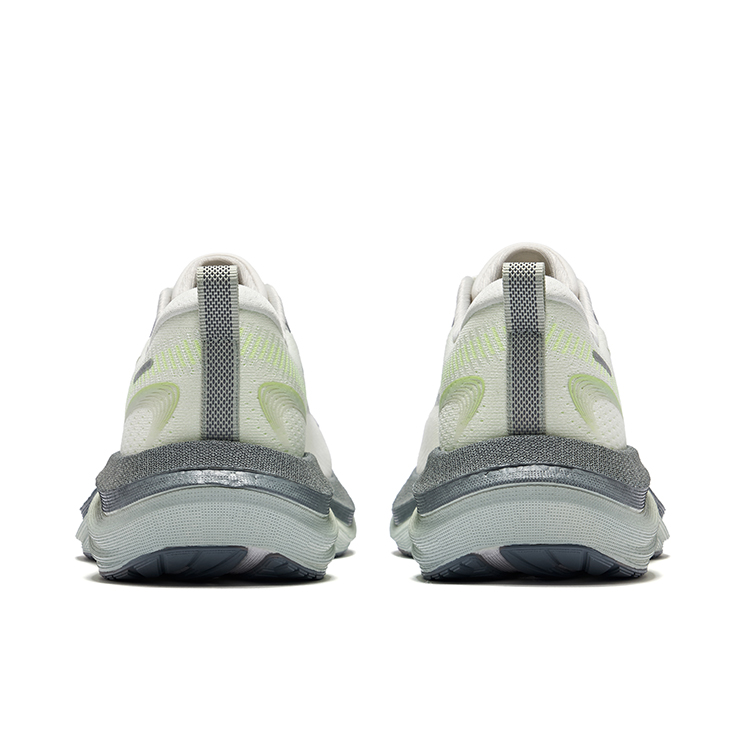 Erke Lanyue 2.0 Running Shoes Men’s Low Top Microcrystal White Fluorescent Sprout Green