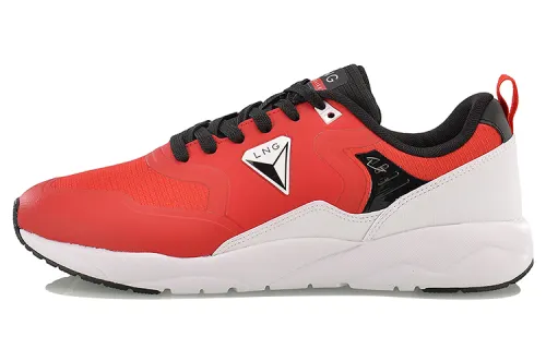 Li Ning Running Shoes Unisex Low Top Red/Black/White