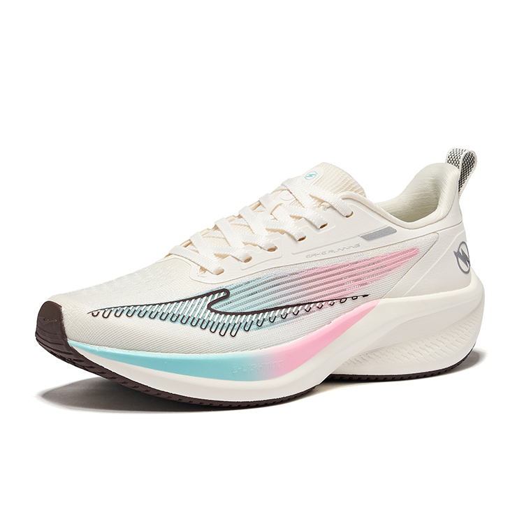 Erke Lightning 4 Summer Cushioning Slip Resistant Rebound Low top Casual Running Shoes Women’s