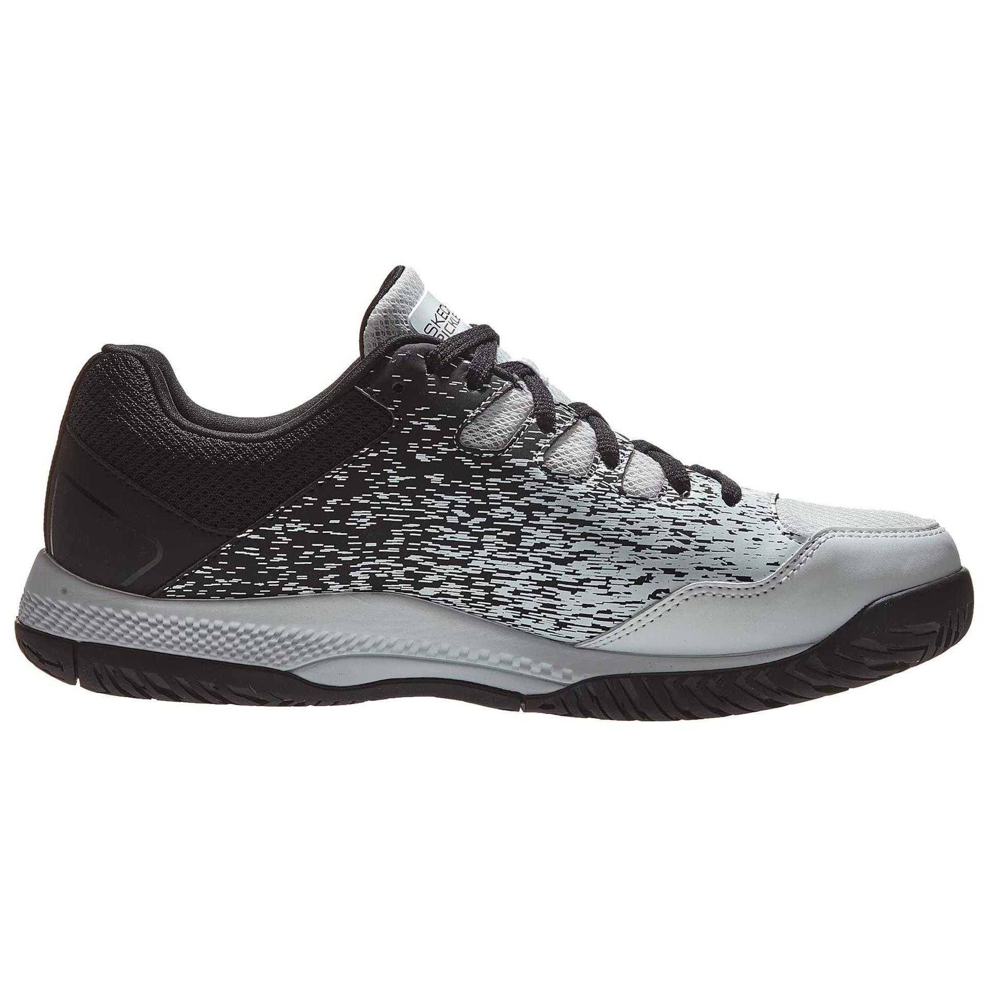 Skechers Abrasion Resistant Breathable Low top Running Shoes Men’s White Black