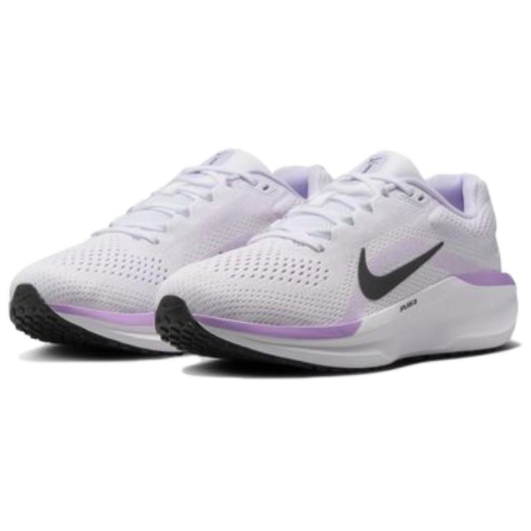 Nike Winflo 11 Soft And Comfortable Slip Resistant Abrasion Resistant Low top Casual Running Shoes Women’s Gray Purple